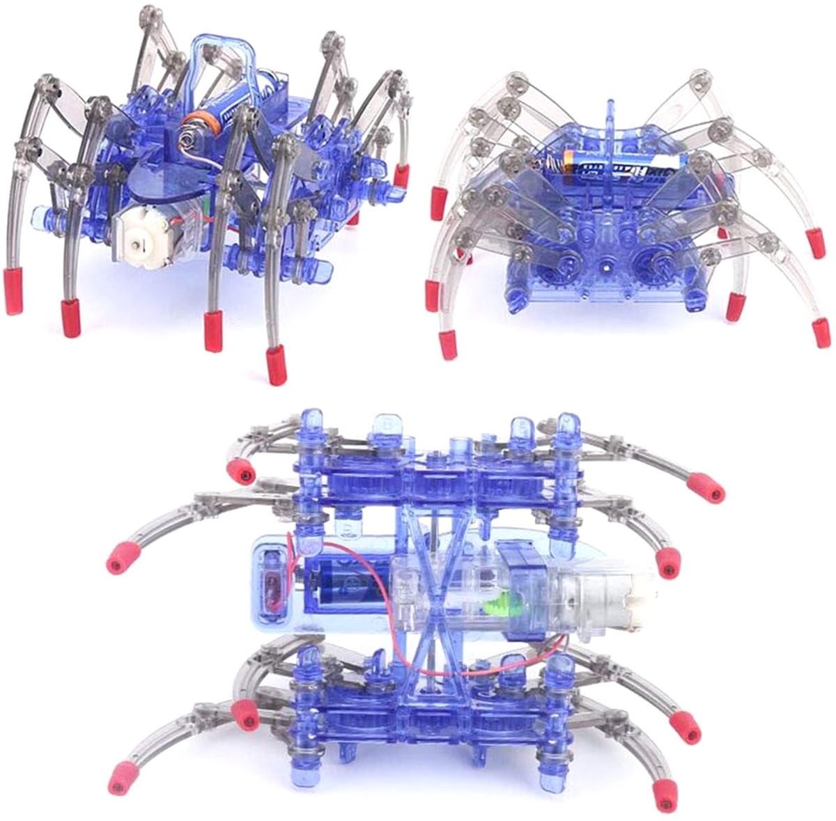 Žaislinis robotas voras, konstravimo rinkinys