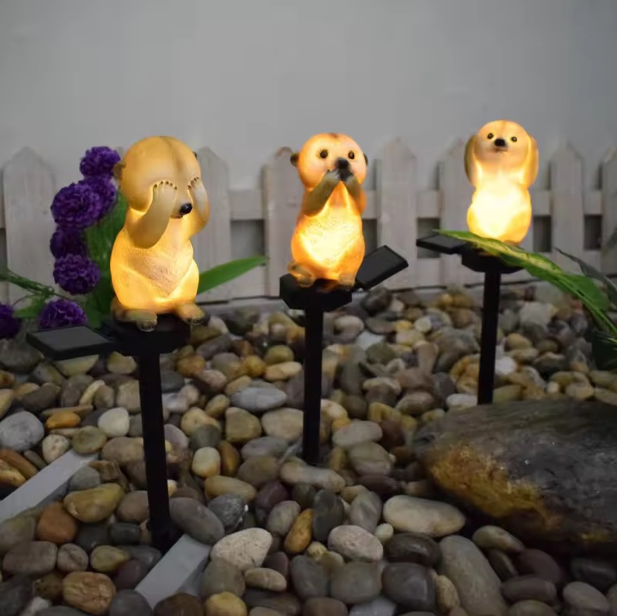 Sodo lempa led, švilpiko formos, ip67, 40 cm
