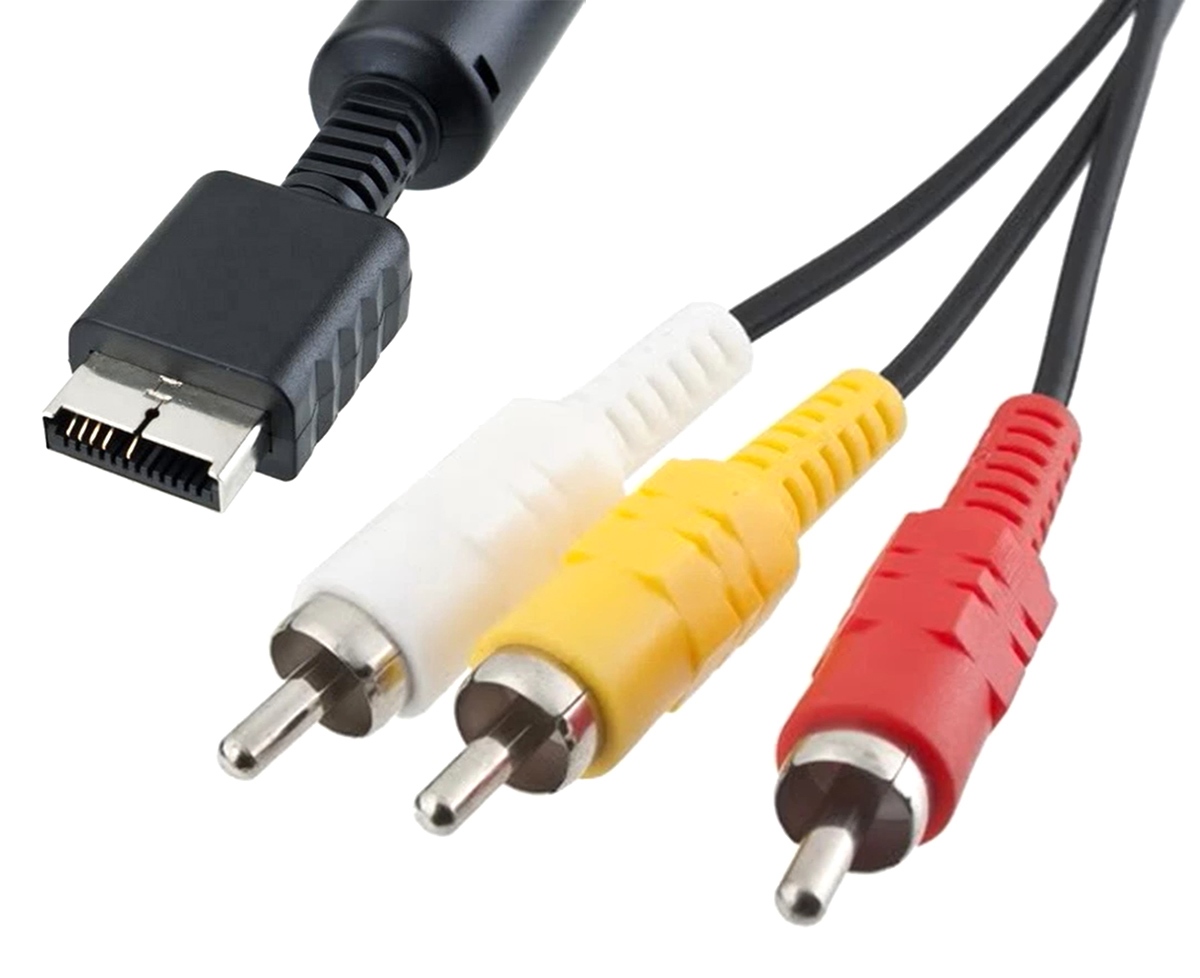 Audio-video kabelis sony playstation 3x rca 180 cm