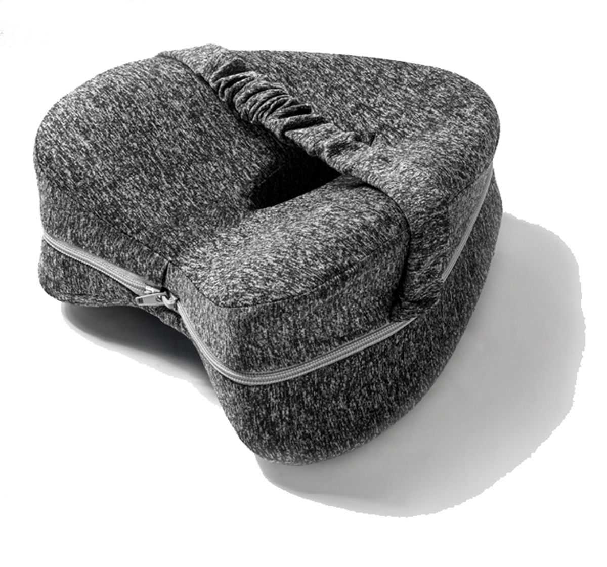 Kojų ir kelių pagalvė iš termoplastinės atminties putos, 23x21x8-13 cm