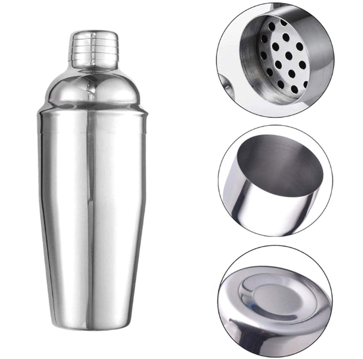 Kokteilių gaminimo rinkinys su bambuko stovu Professional Set, 9 vnt.