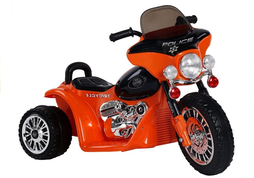 Elektrinis motociklas vaikams jt568, oranžinis