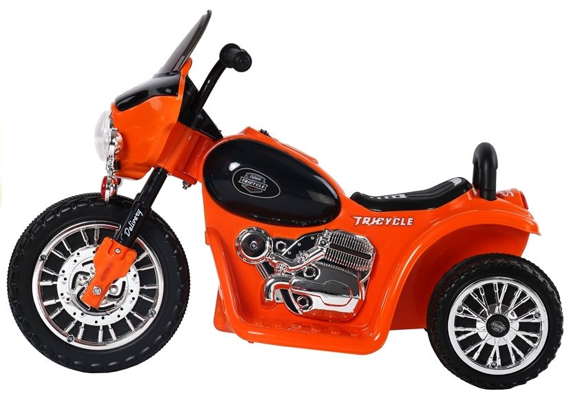 Elektrinis motociklas vaikams jt568, oranžinis
