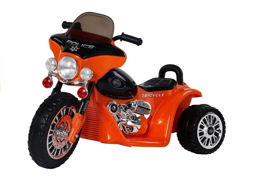 Elektrinis motociklas vaikams jt568, oranžinis