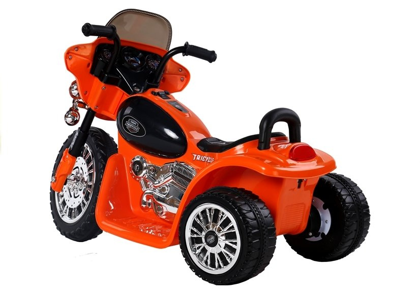 Elektrinis motociklas vaikams jt568, oranžinis