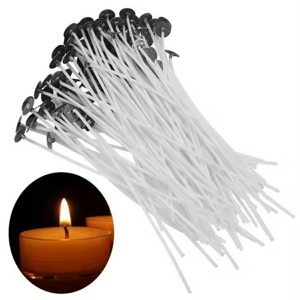 Knotai žvakėms 10 vnt 10 cm