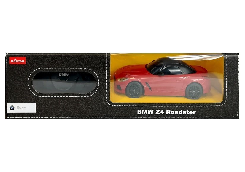 Nuotoliniu būdu valdomas bmw z4 roadster automobilis 1:24, raudonas