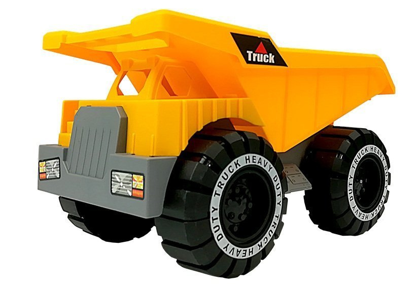 Sunkvežimių ir buldozerių rinkinys su priekaba 49 cm