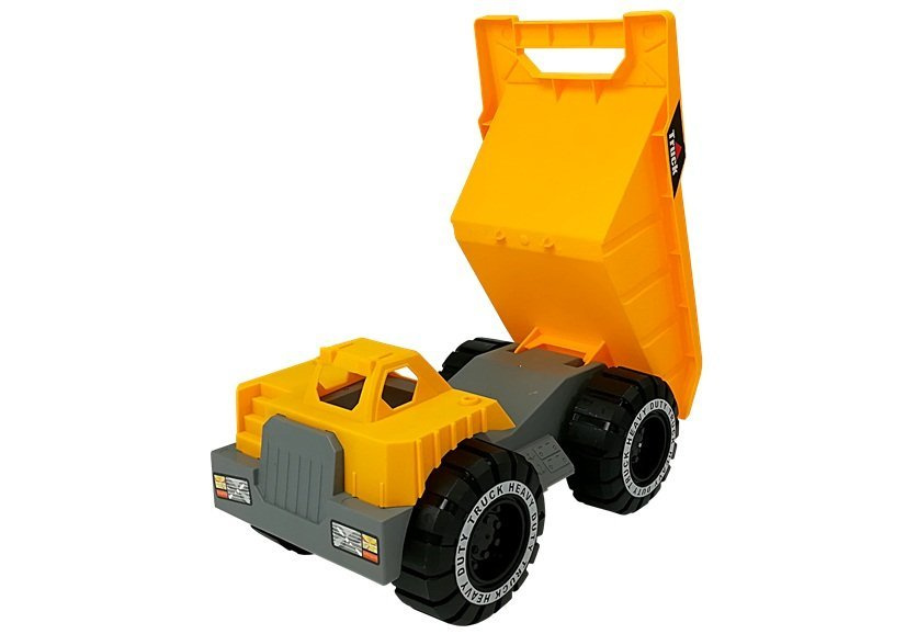 Sunkvežimių ir buldozerių rinkinys su priekaba 49 cm
