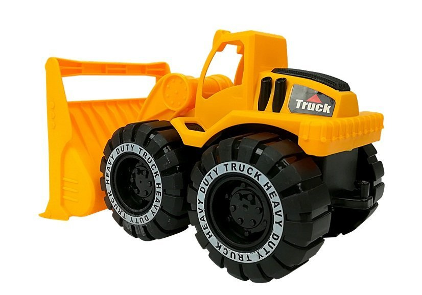 Sunkvežimių ir buldozerių rinkinys su priekaba 49 cm