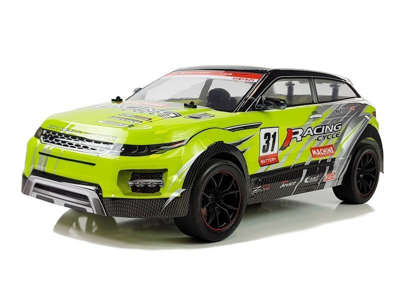 Nuotoliniu Būdu Valdomas Ralio Automobilis Lean Toys, Žalias
