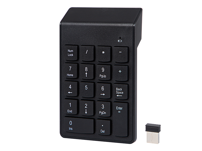 Belaidė skaičių klaviatūra usb su bluetooth