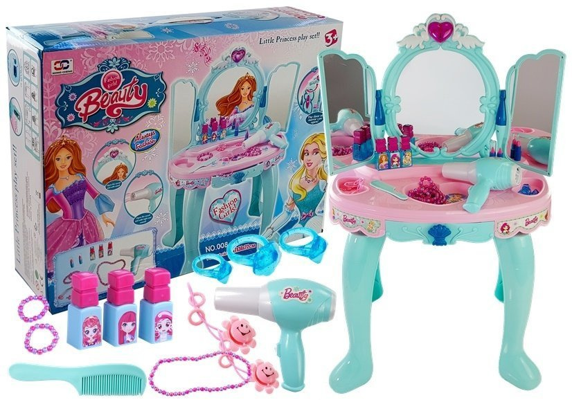 Kosmetinio staliukas su priedais lean toys