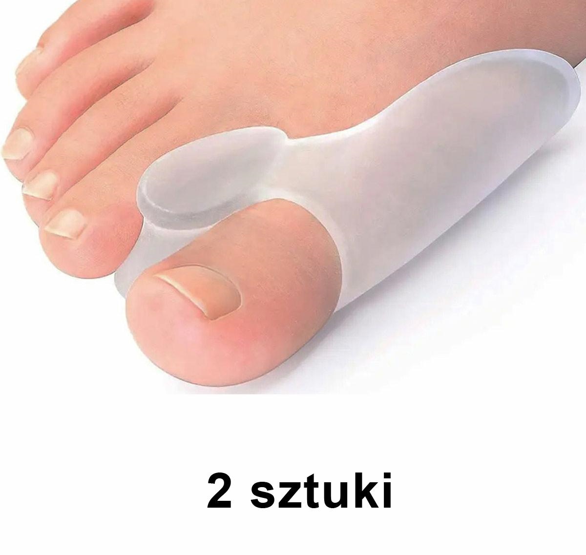 Silikoniniai įtvarai haluksams, universalus dydis, 2 vnt.