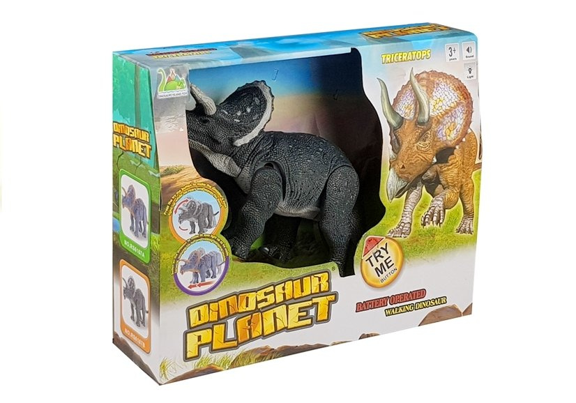 Interaktyvus dinozauras triceratopsas