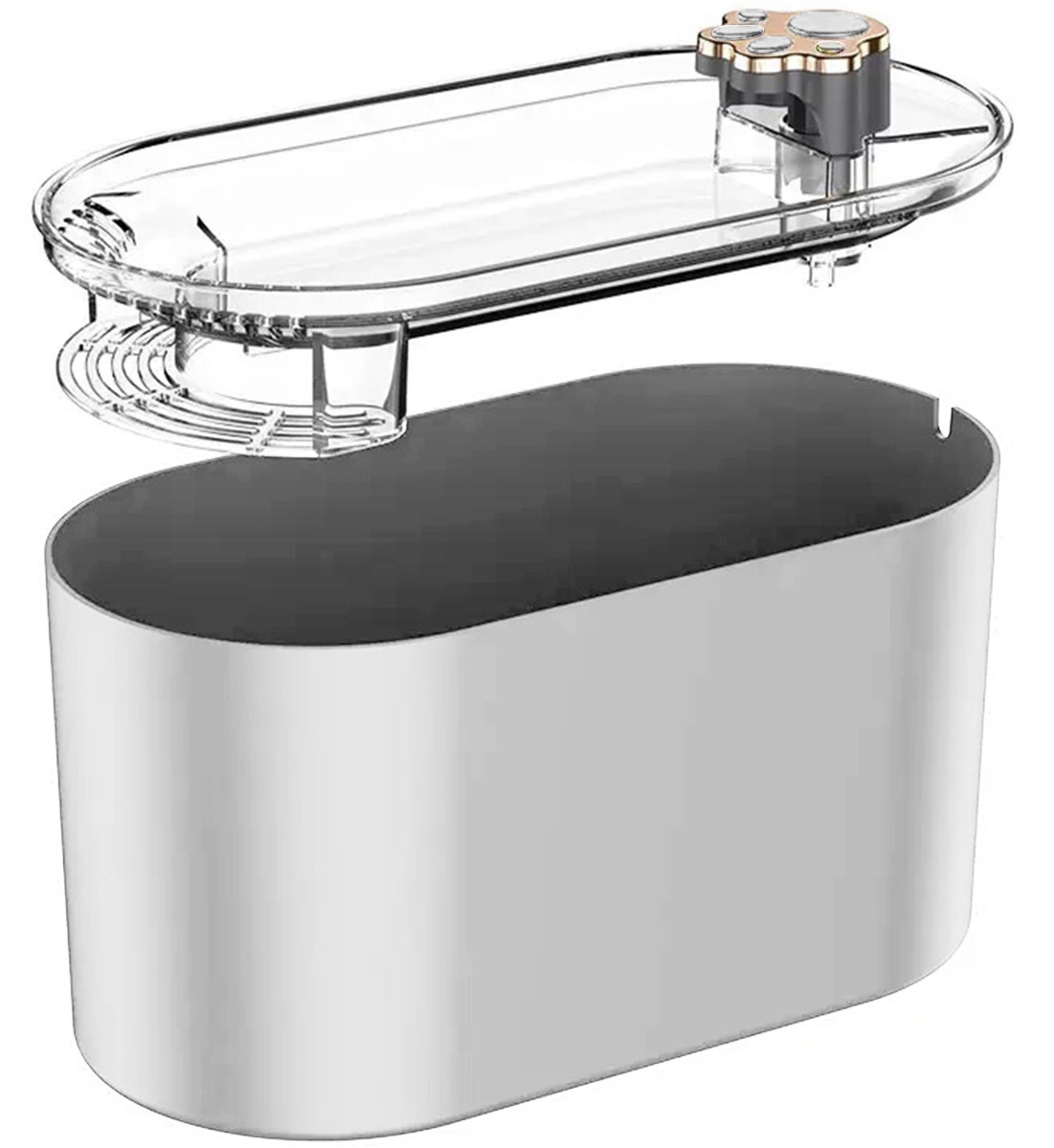 Automatinis gyvūnų girdytuvas ag991a, 3 l, baltas