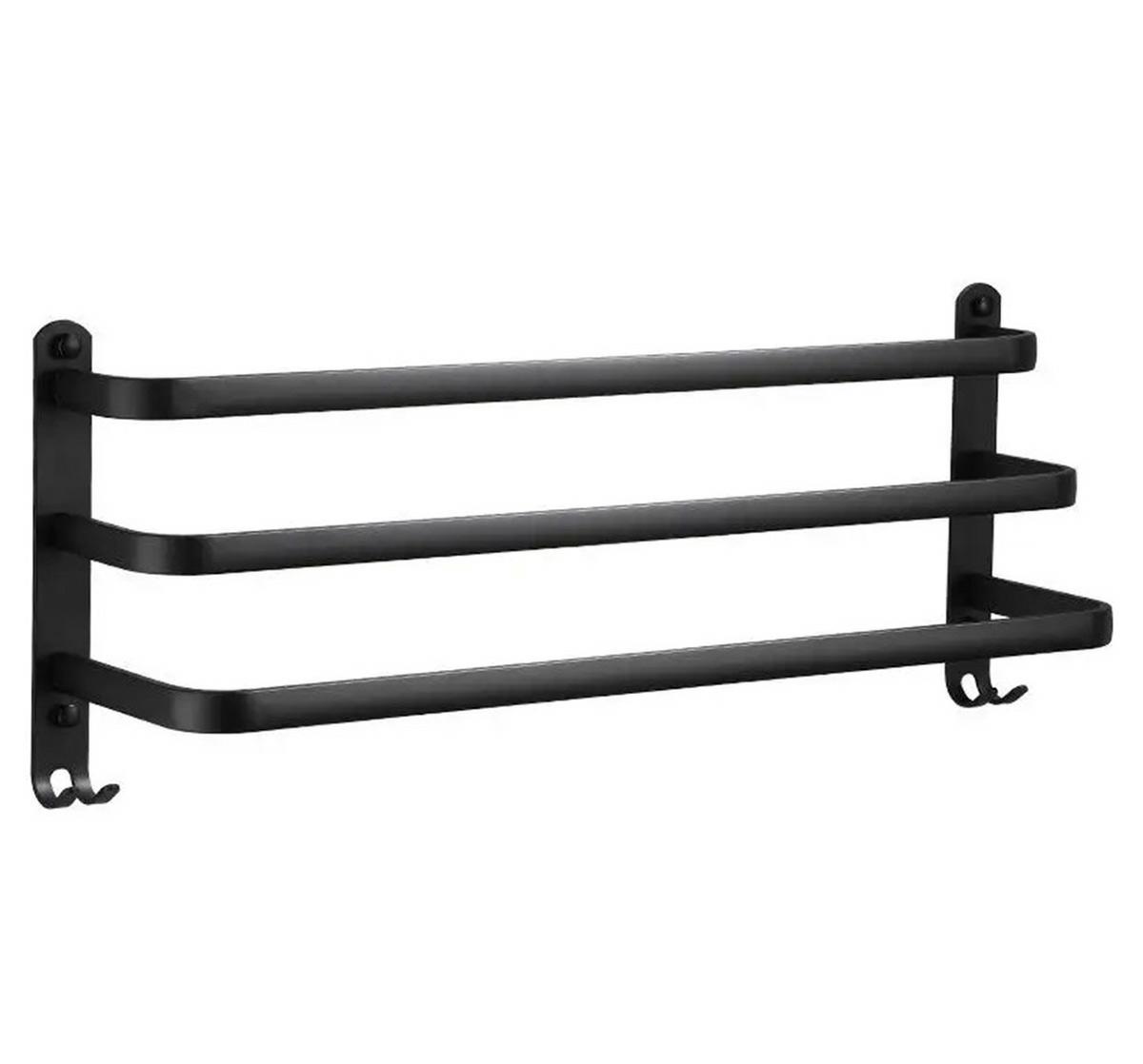 Rankšluosčių laikiklis ag988d, 59 cm, juodas matinis