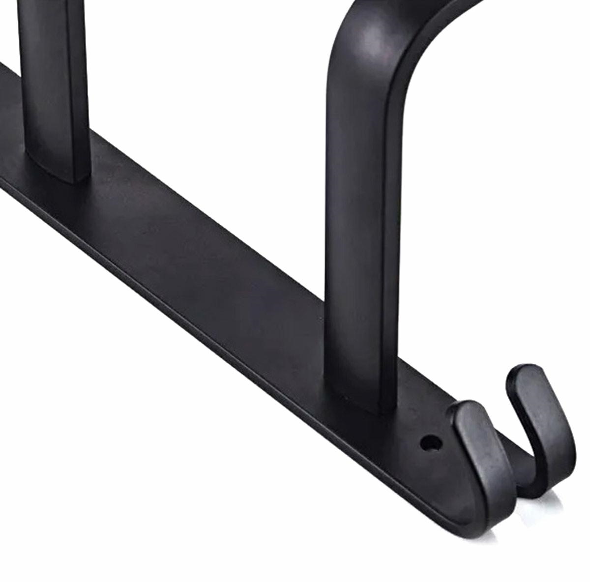 Rankšluosčių laikiklis ag988d, 59 cm, juodas matinis