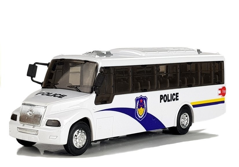 Policijos autobusas lean toys model series, 21 cm
