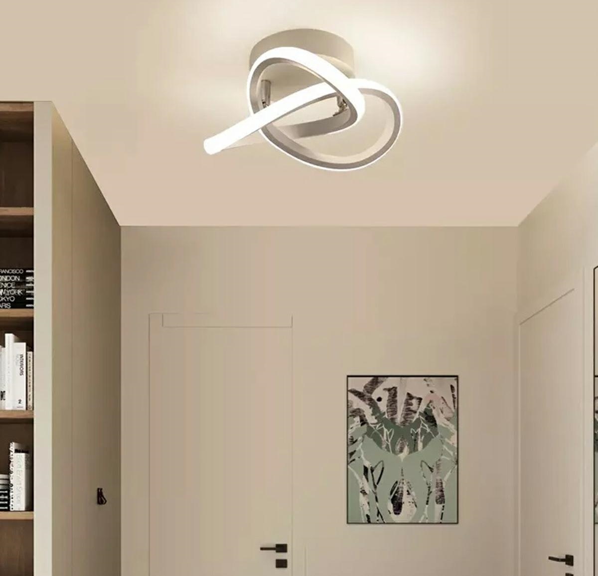 Lubų lempa led zd77d 12,5w, balta