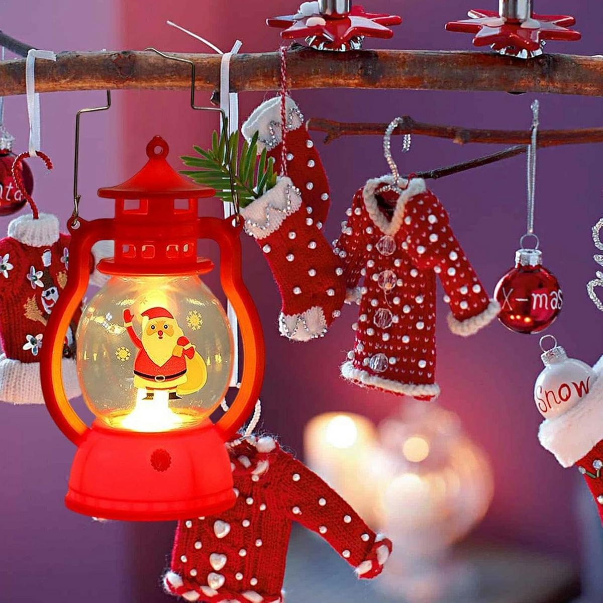 Kalėdinis led žibintas da320, 15.5 cm