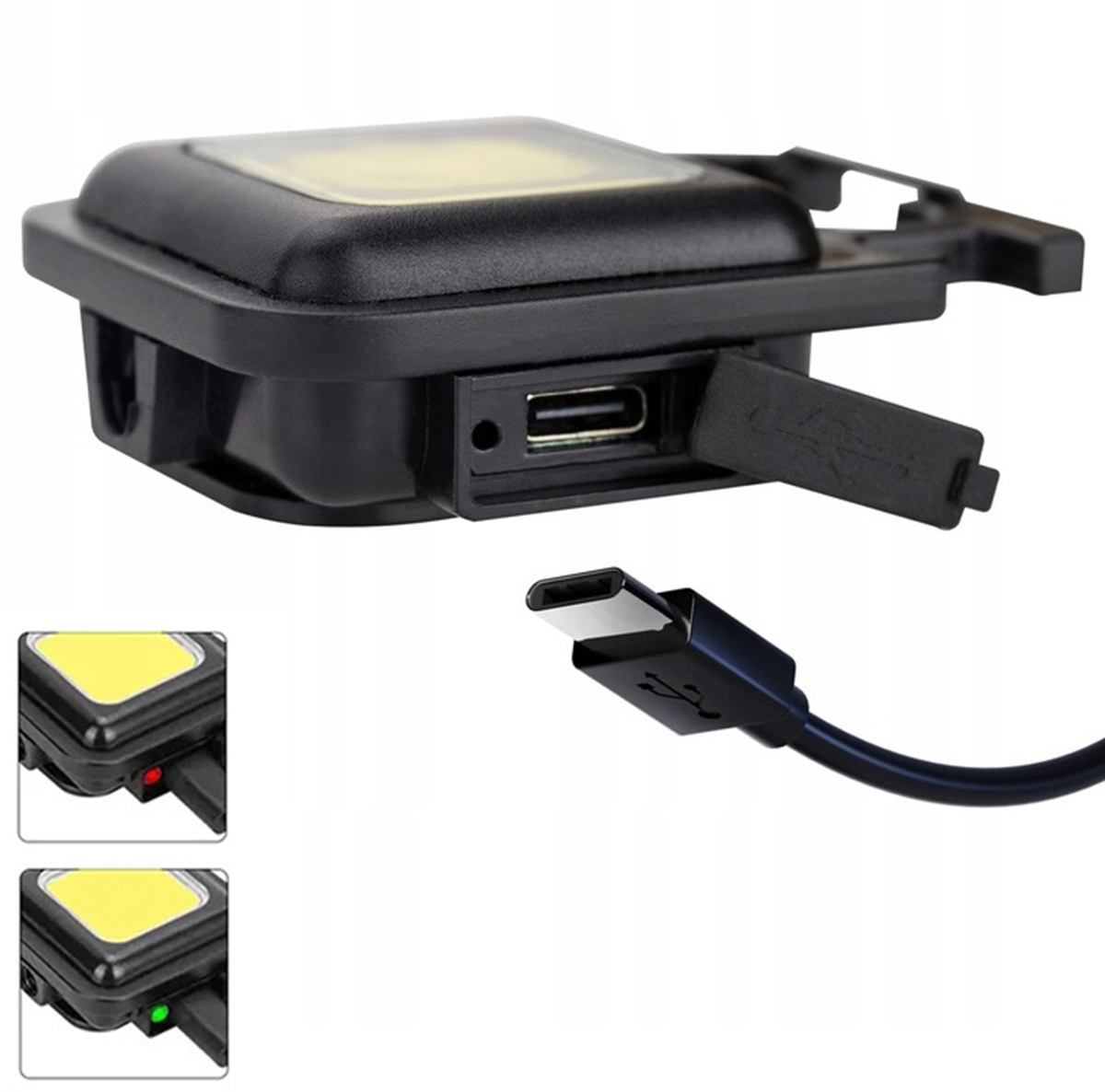 Led žibintuvėlis su cob diodais, zd100