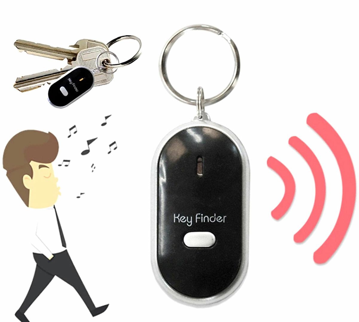 Raktų pakabukas keyfinder juodas