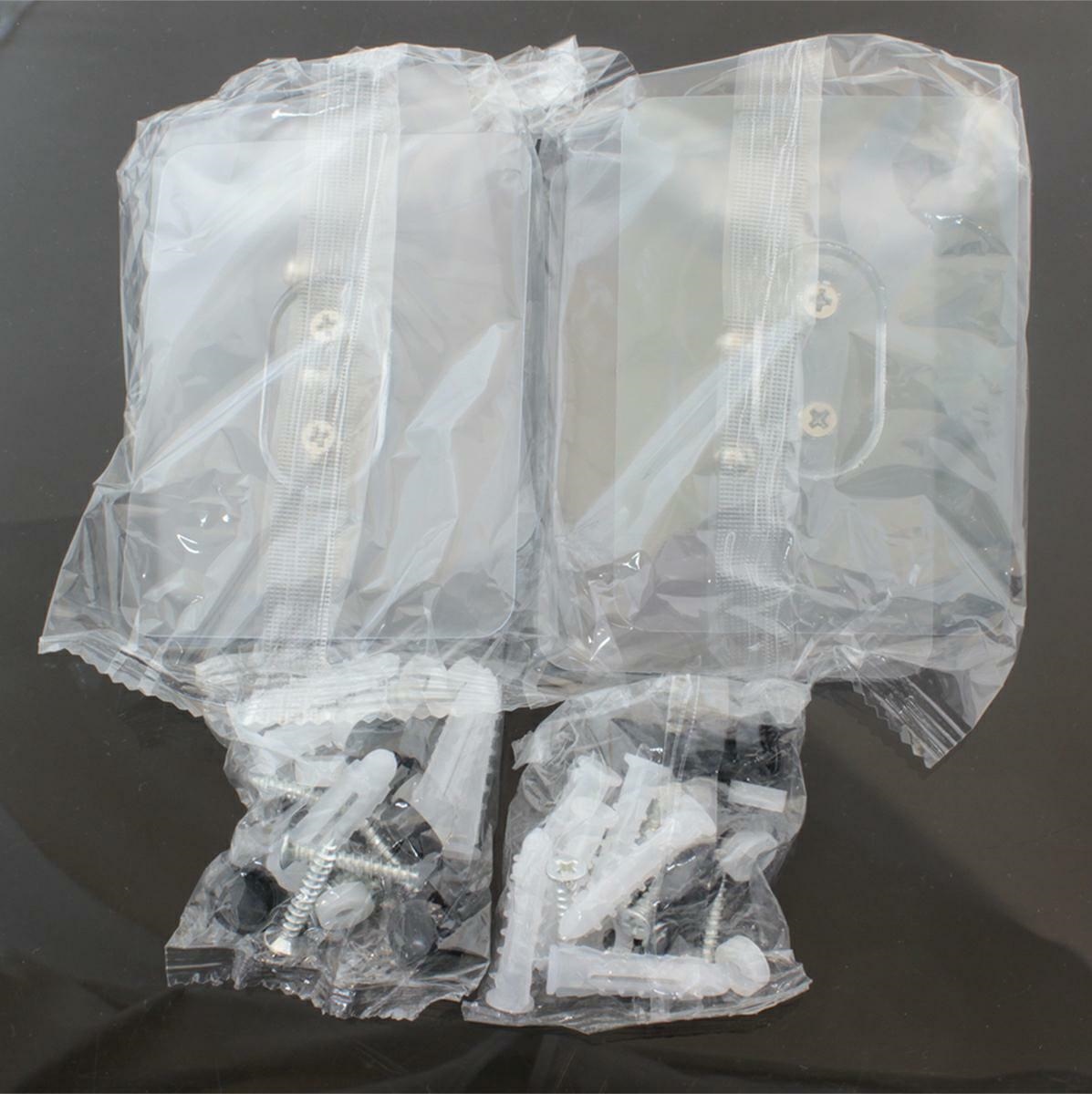 Kampinė plastikinė lentyna voniai, 2 vnt., juoda