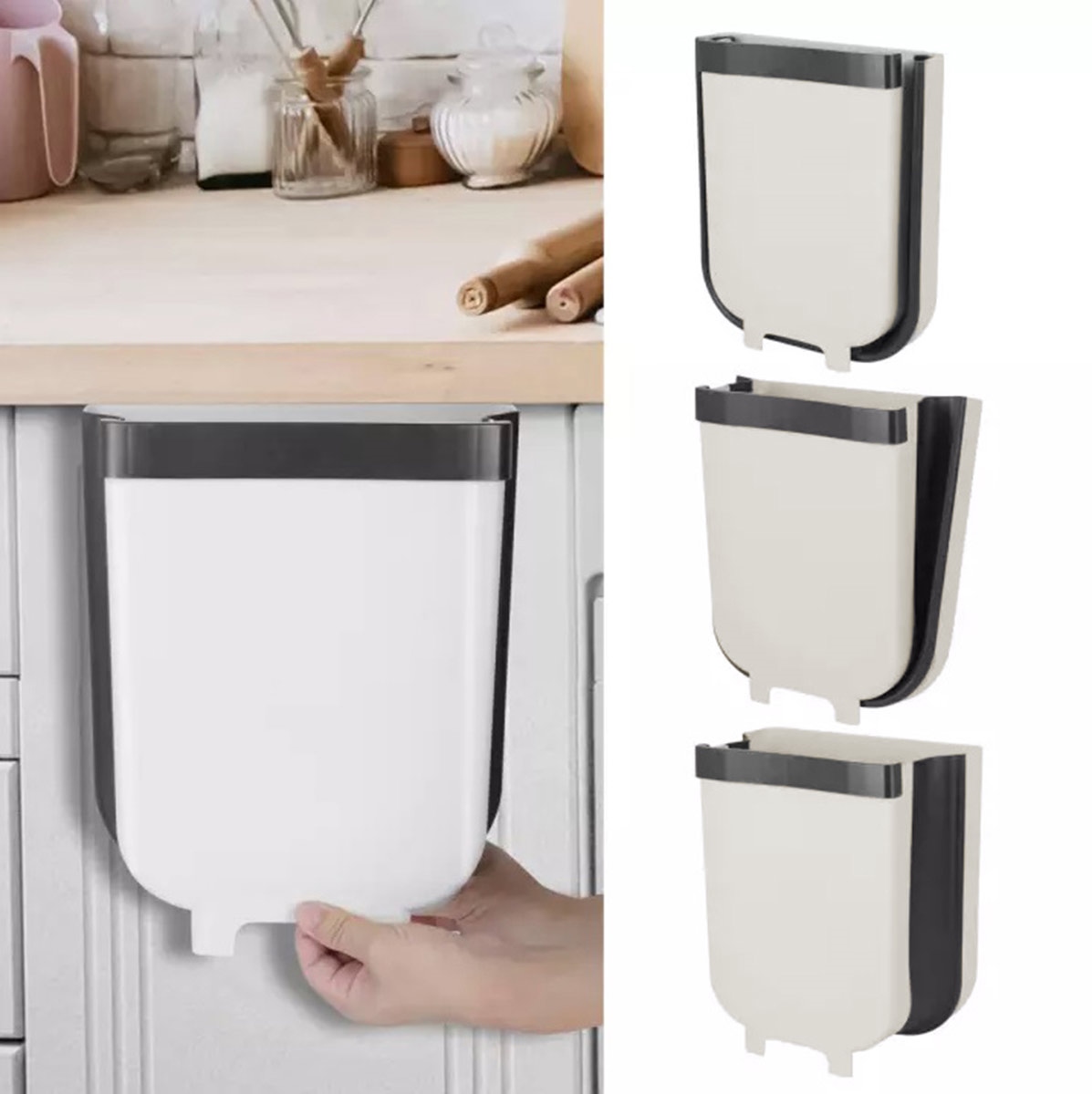 Pakabinama šiukšlių dėžė, 8l