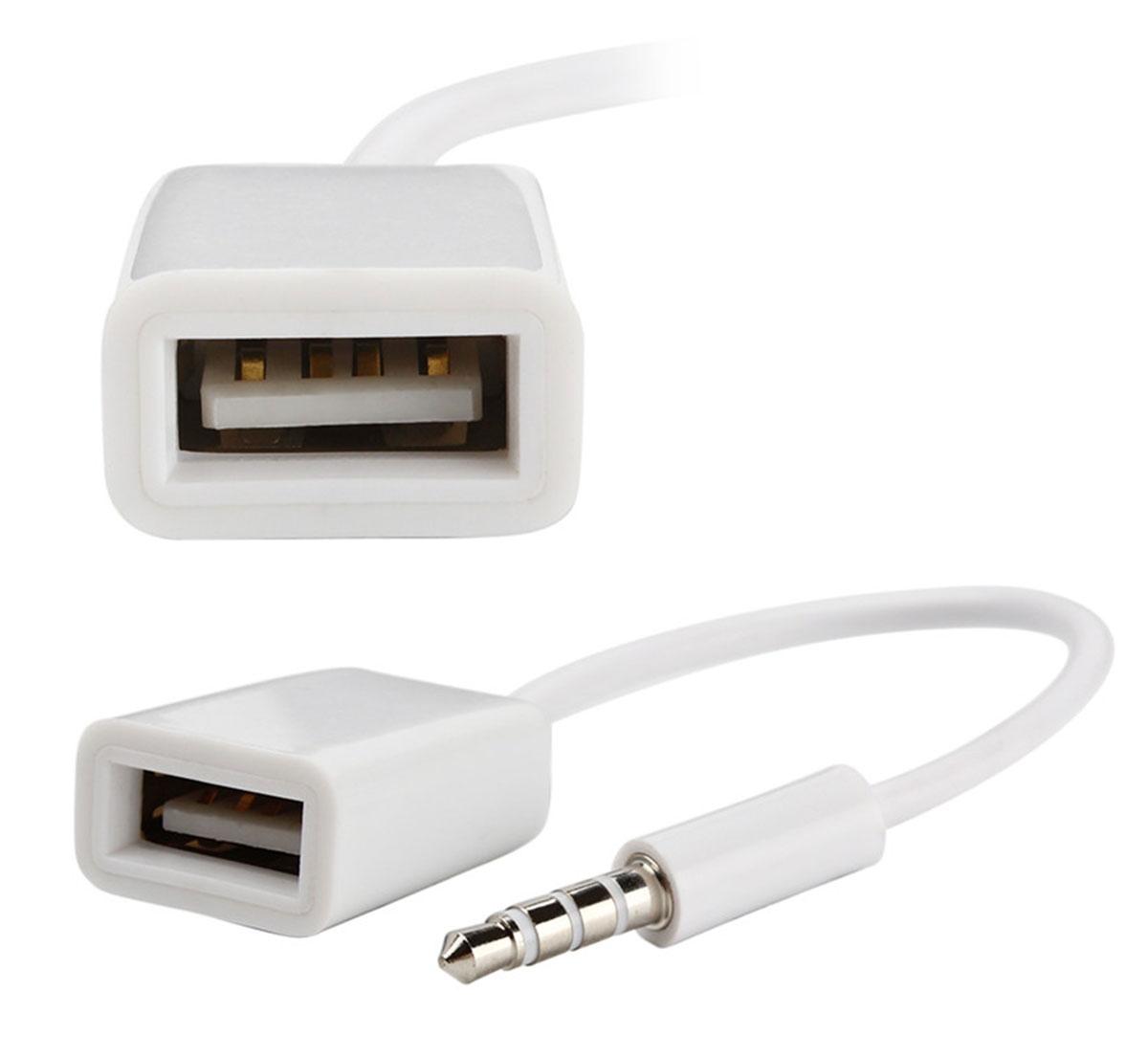 Adapteris usb a tipo – 3,5 mm minijack, 15 cm