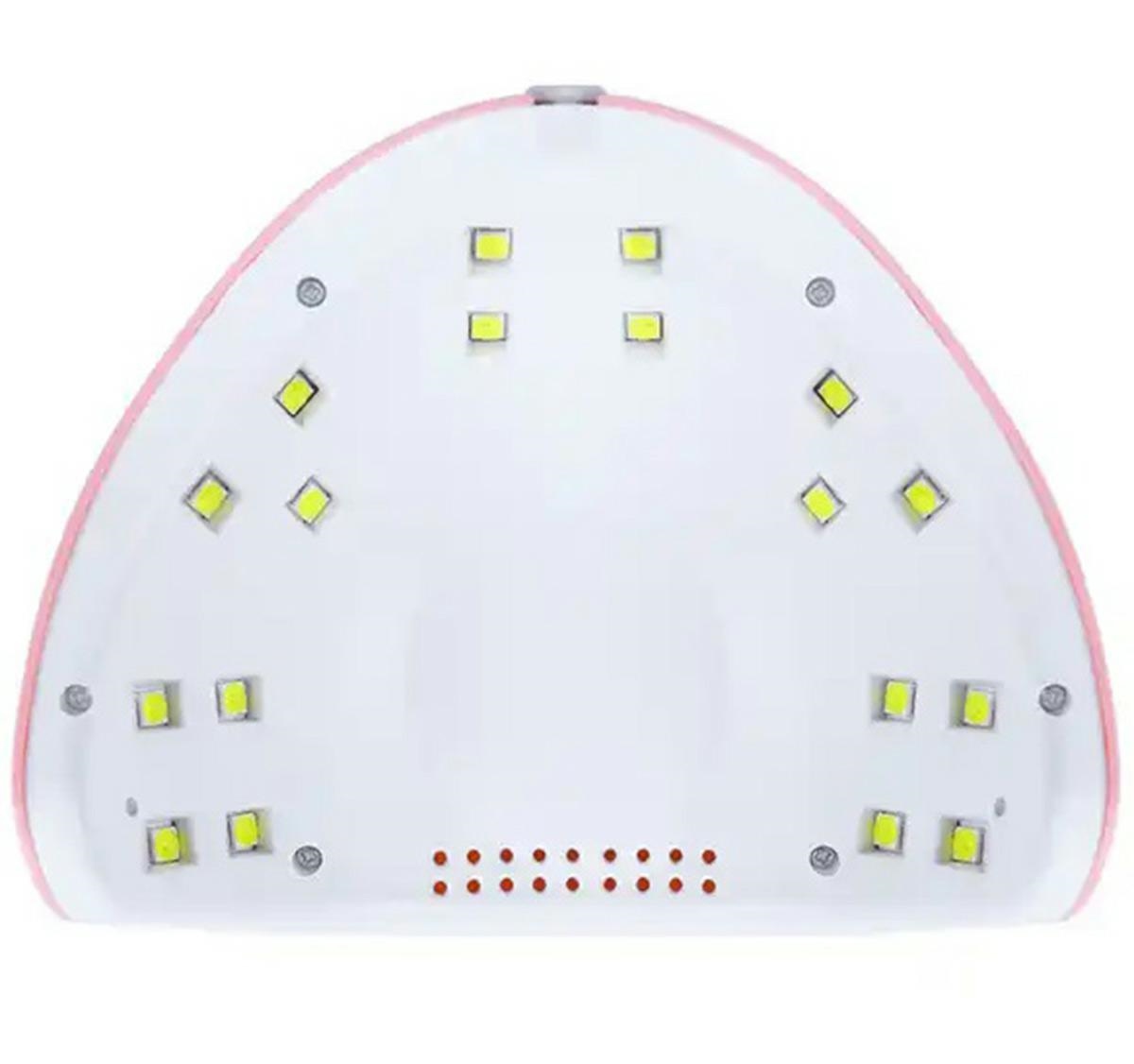 Uv led lempa 54w, rožinė