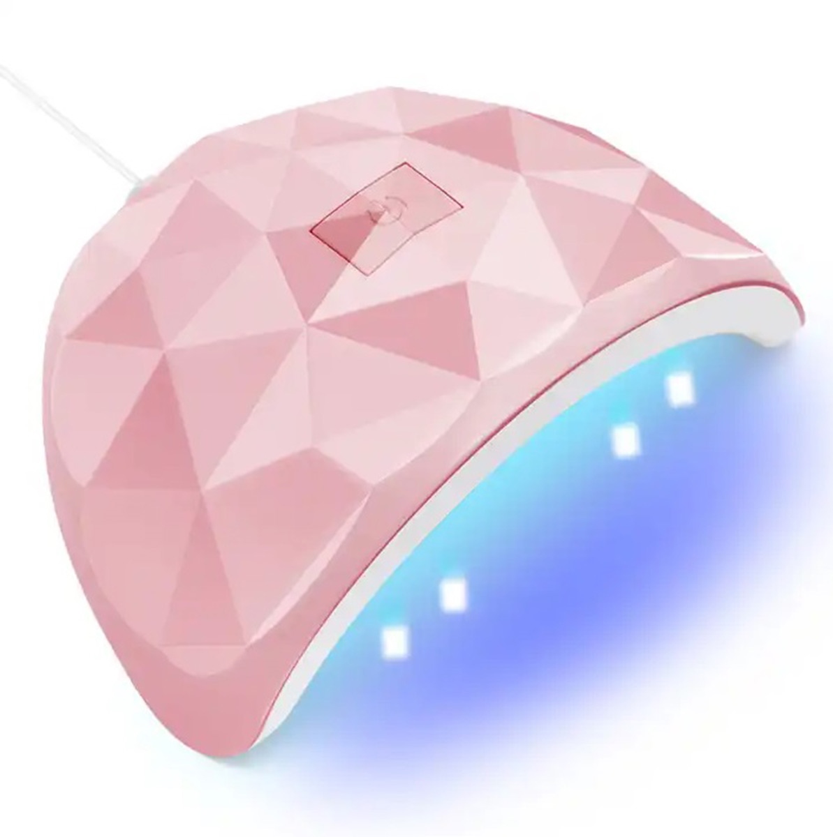 Uv led lempa 54w, rožinė