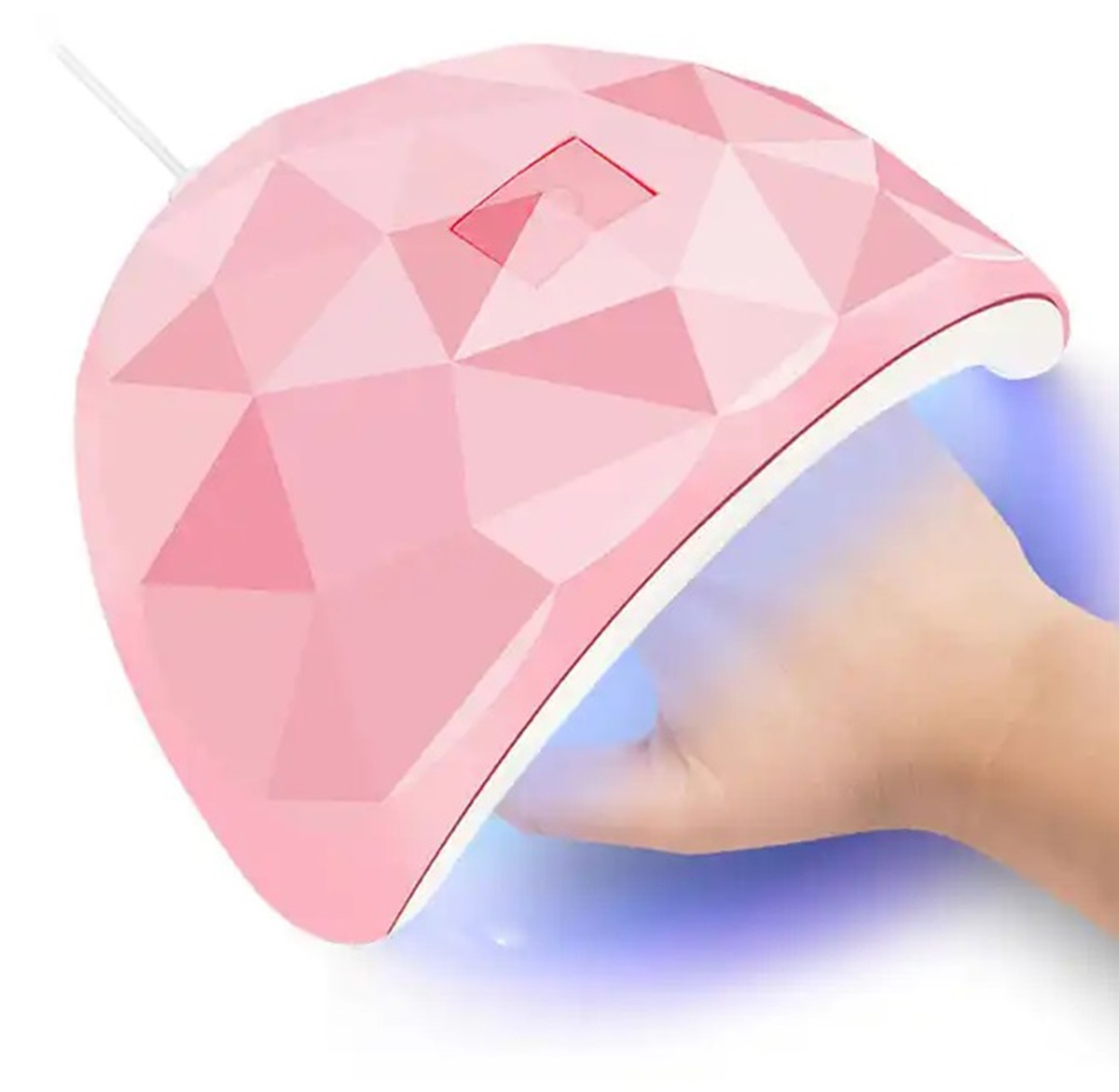 Uv led lempa 54w, rožinė
