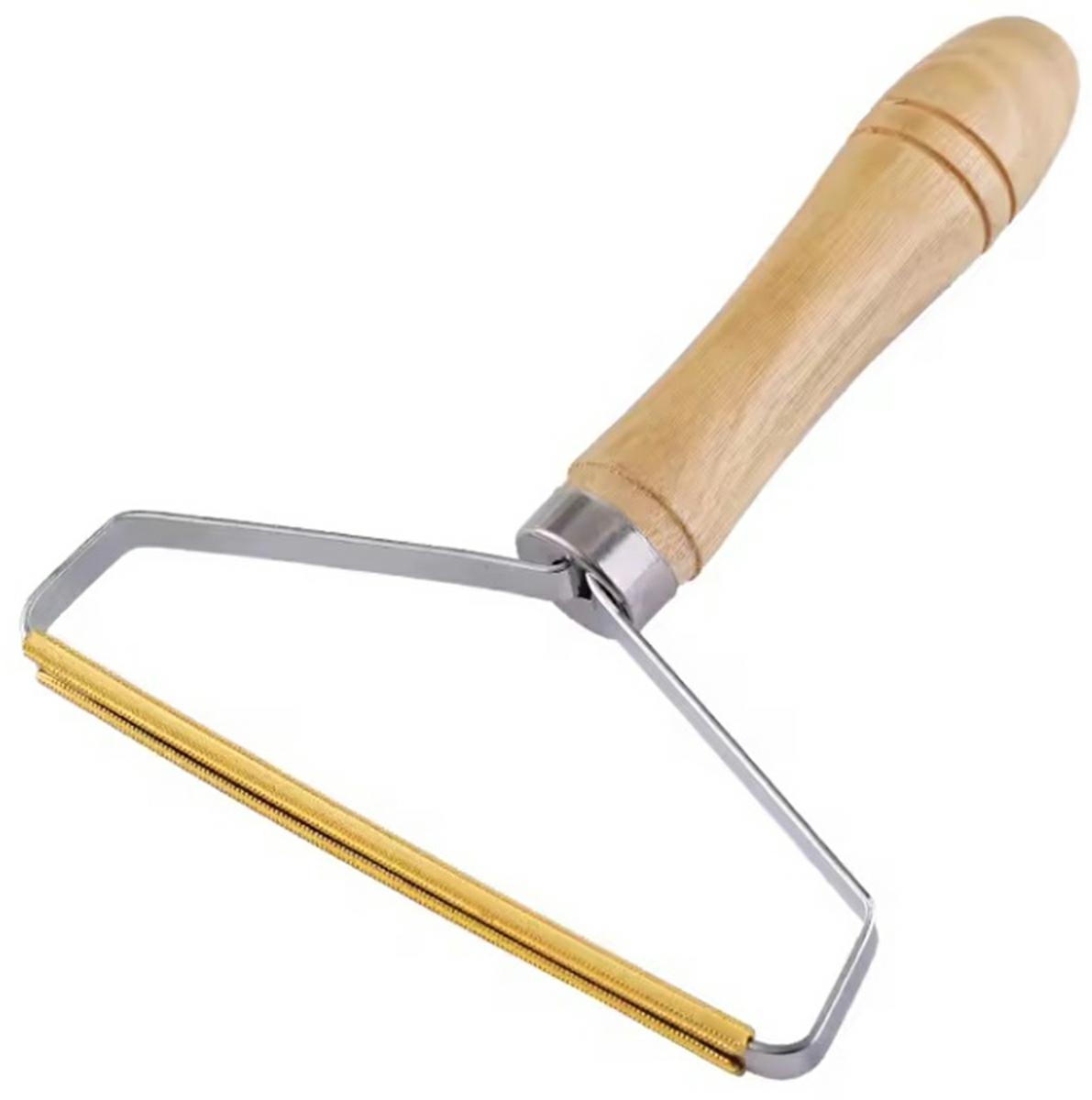 Kompaktiška pūkų šalinimo priemonė su plieniniais ašmenimis, 16 cm