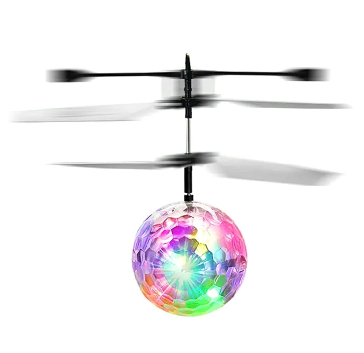 Skraidantis burbulas valdomas delnu flash aerocraft