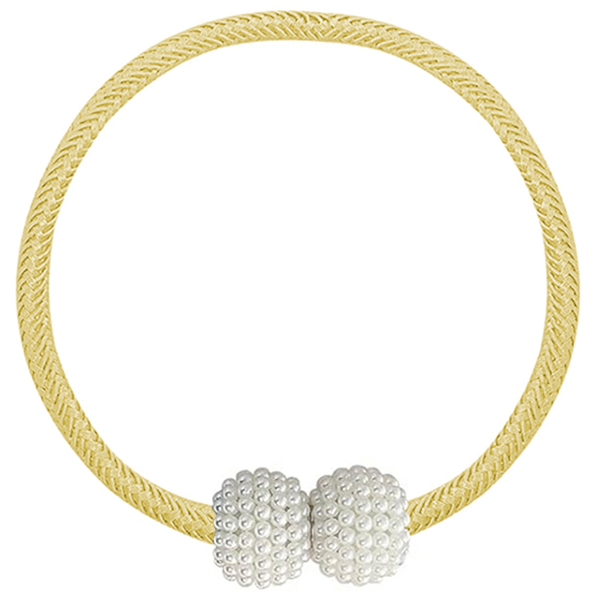 Užuolaidų segtukas su magnetu, 47 cm, auksinis