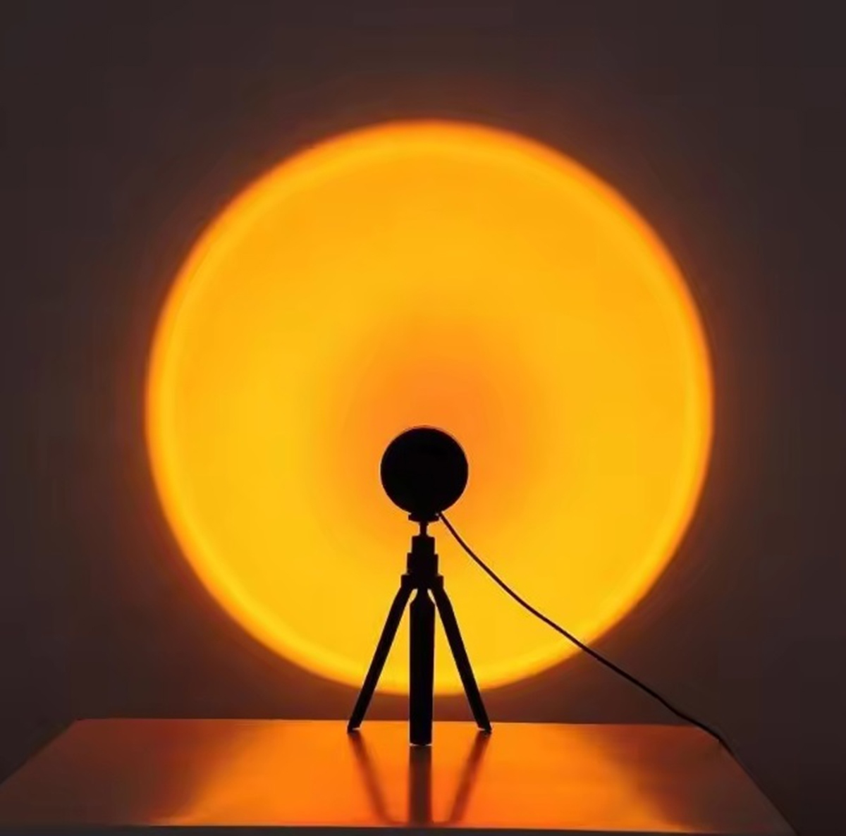Led lempa su saulėlydžio efektu, usb, 3,5w