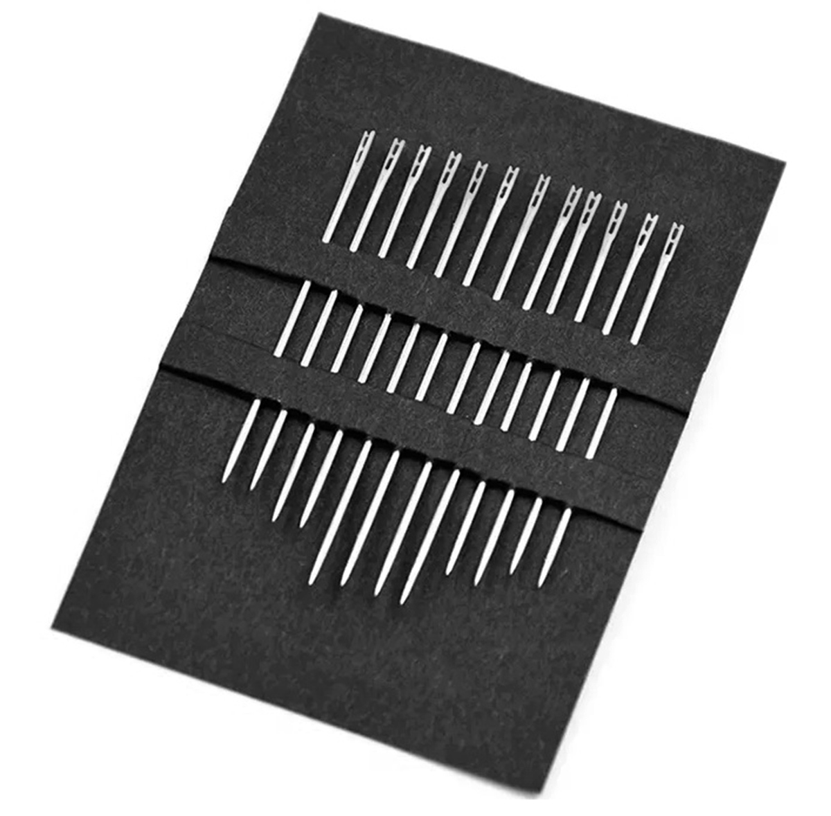 Savivėlės adatos rinkinys, 12 vnt., 0,76 mm 2