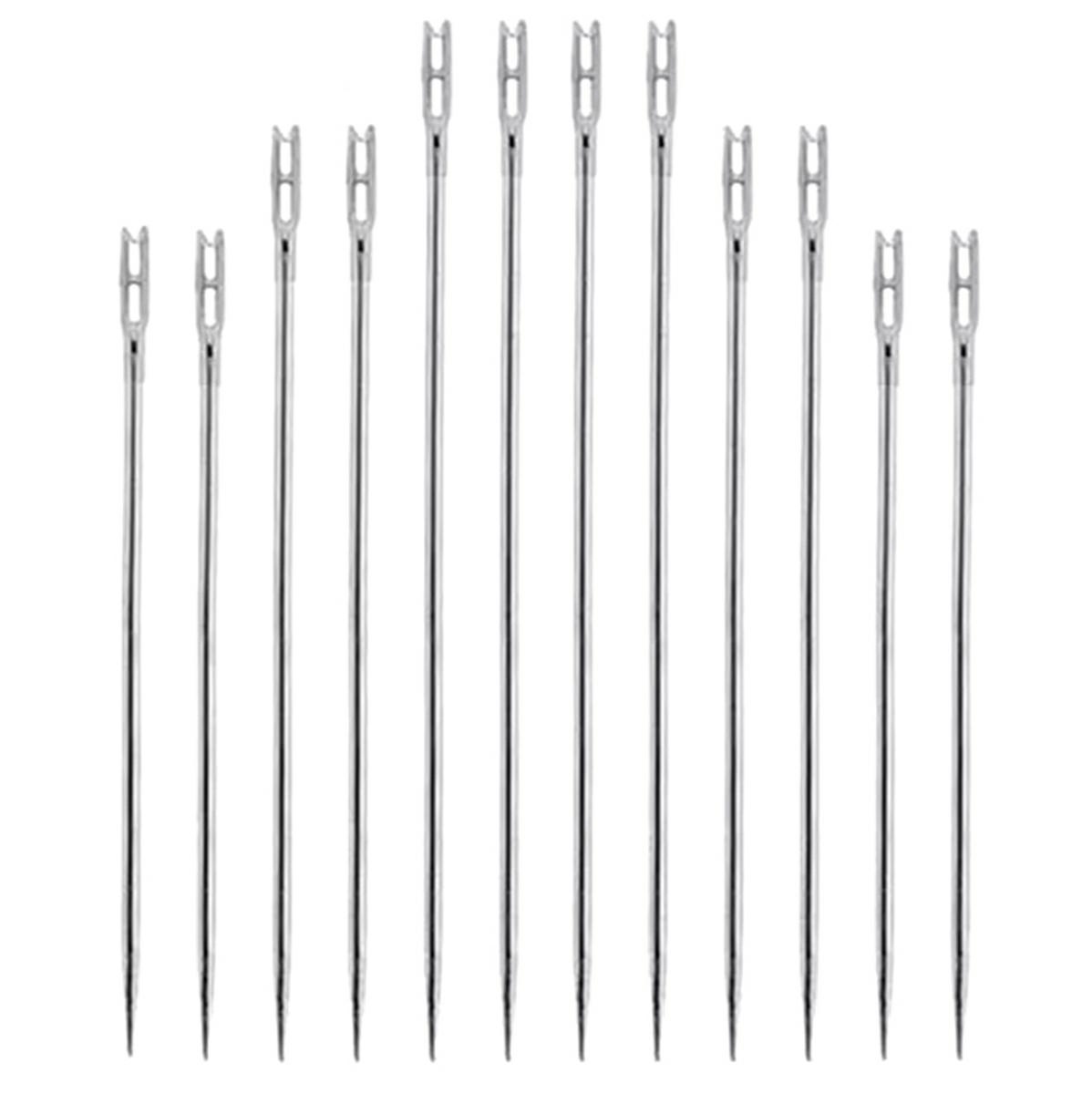 Savivėlės adatos rinkinys, 12 vnt., 0,76 mm