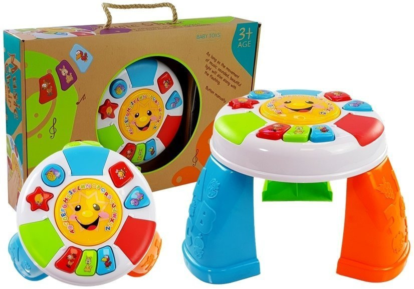 Edukacinis mažylio stalas lean toys