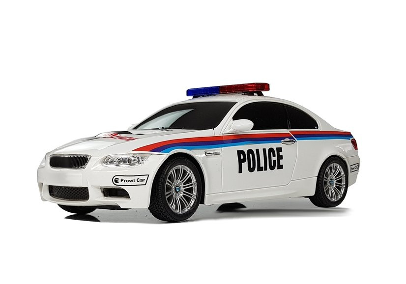 Policijos automobilis su nuotolinio valdymo pultu 1:18