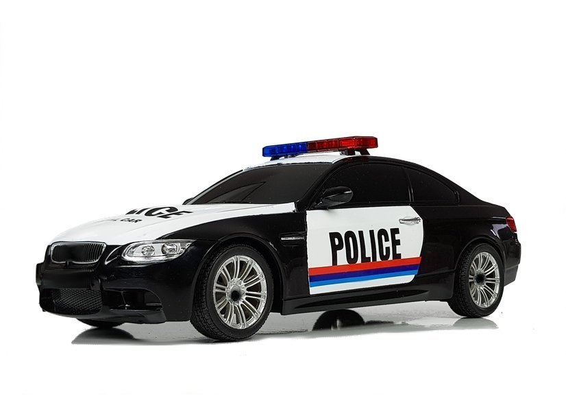 Policijos automobilis su nuotolinio valdymo pultu 1:18