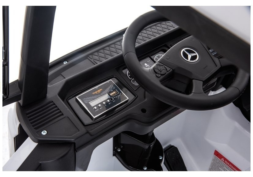 Elektrinis automobilis mercedes hl358, raudonas