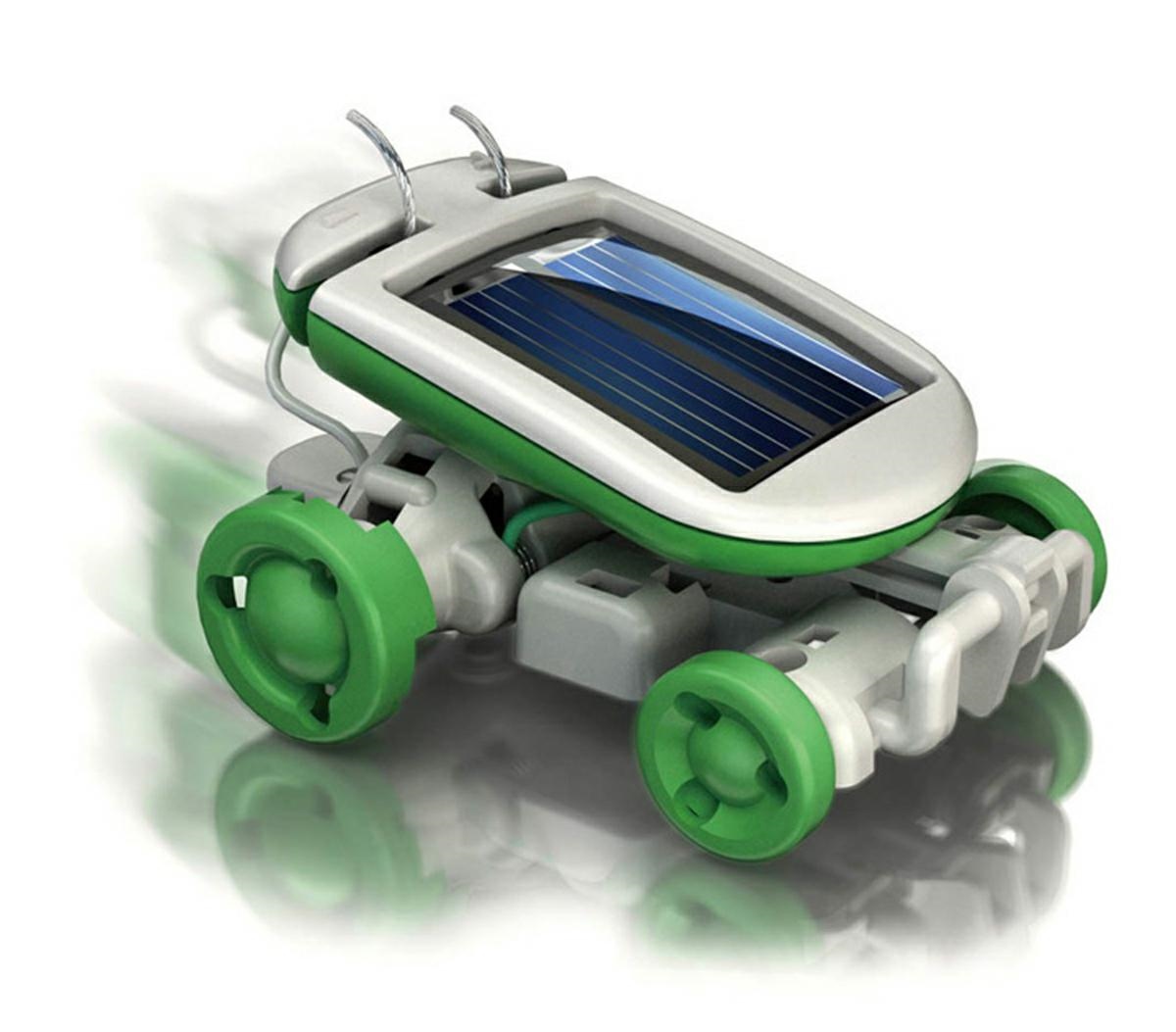 Saulės energijos konstravimo rinkinys, 6-in-1