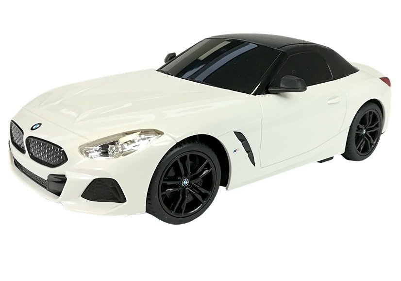 Nuotoliniu būdu valdomas bmw z4 roadster automobilis, baltas