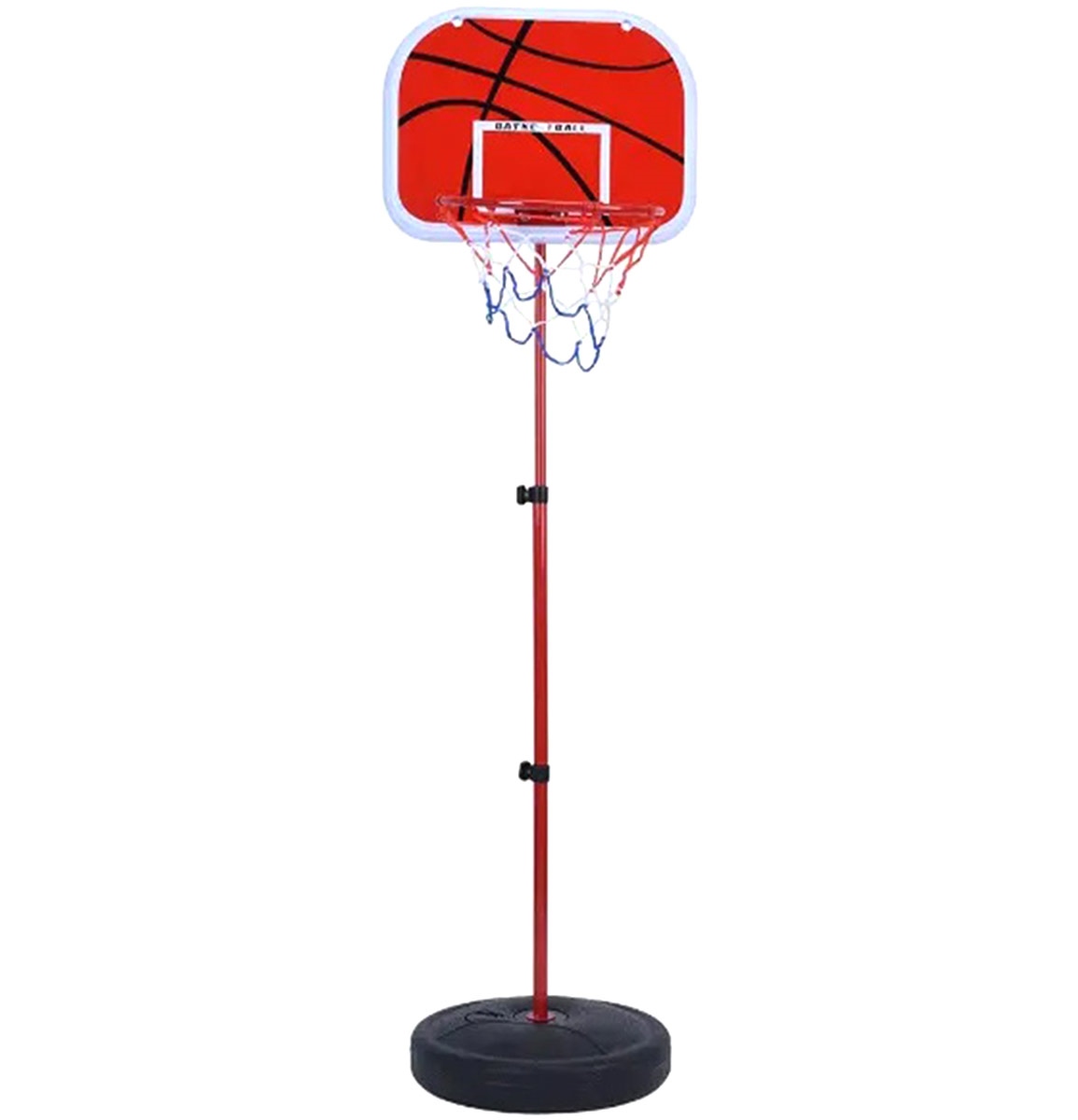 Mini krepšinio rinkinys su reguliuojamu stovu iki 150 cm