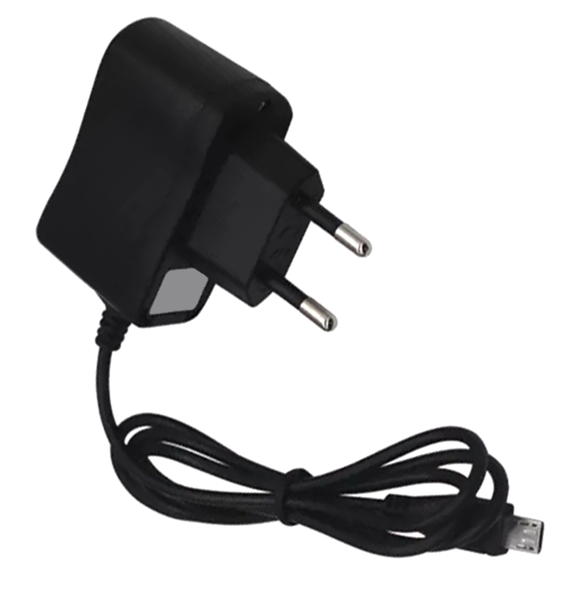 Įkroviklis su microusb jungtimi, juodas 2