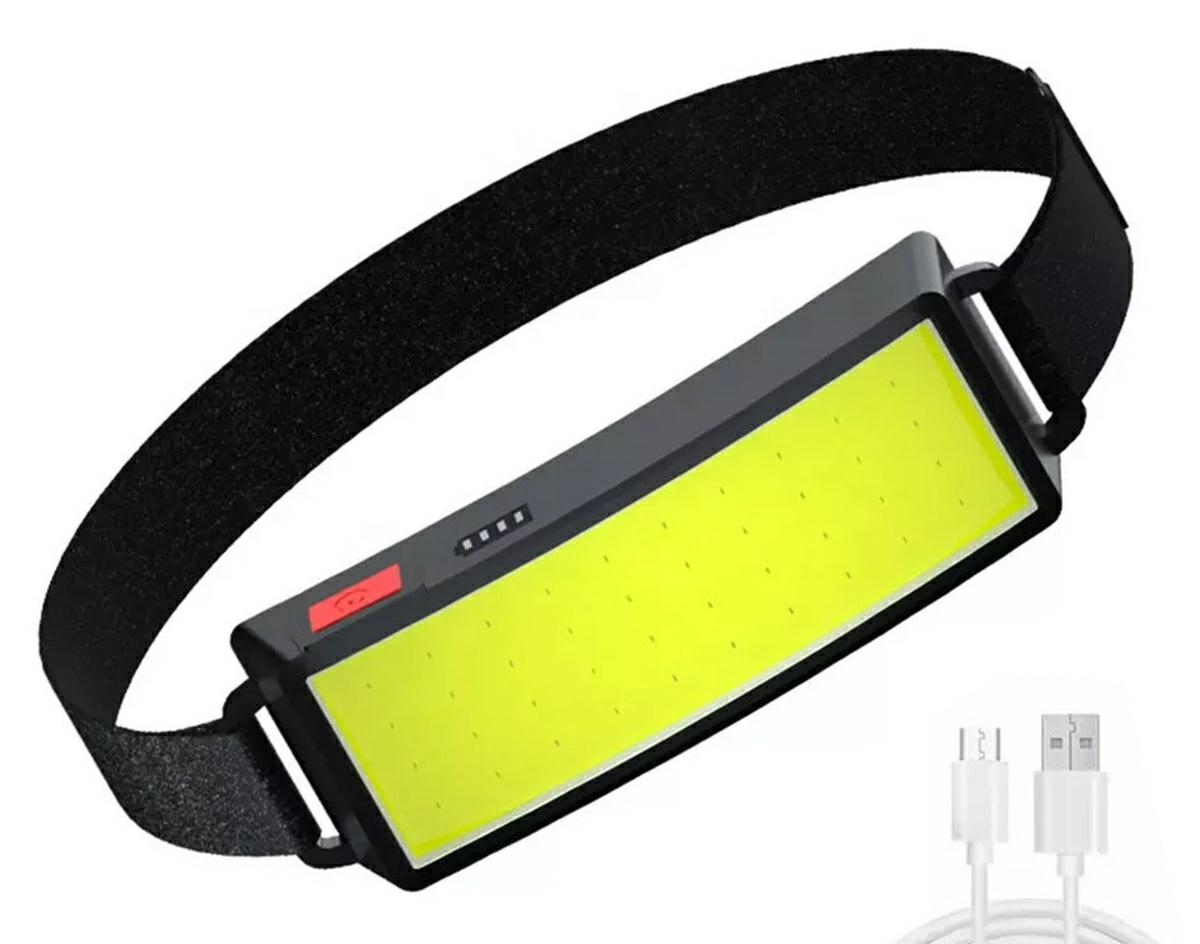 Žibintuvėlis ant galvos led cob zd84, 500 lm, ipx4