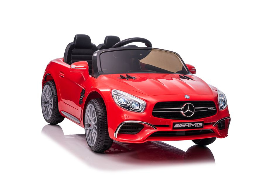 Elektromobilis vaikams lean cars mercedes sl65 s, raudonas
