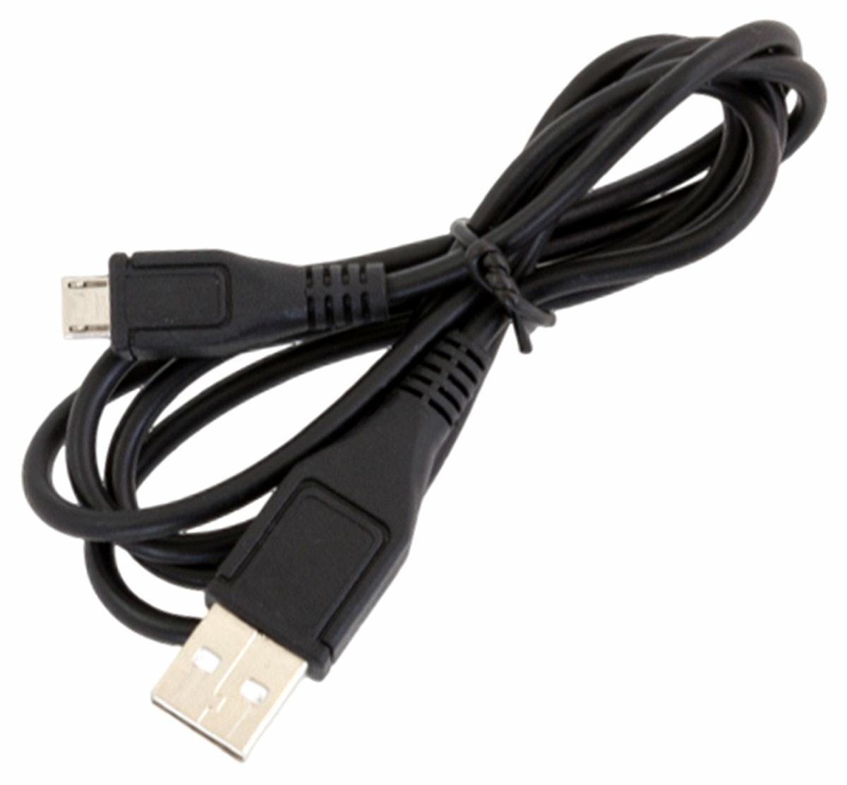Usb-microusb kabelis, 1 m, juodas